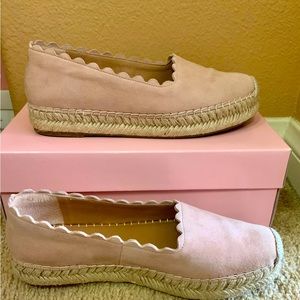 CROWN VINTAGE SUEDE ESPADRILLES!!